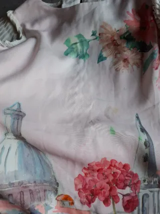 Abito Mayoral stampa floreale in tulle 4 anni