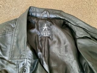 CAZADORA BIKER NEGRA