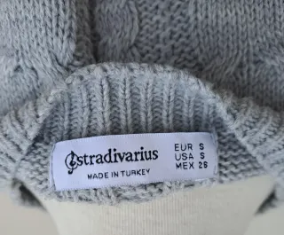 Jersey gris trenzado crop top