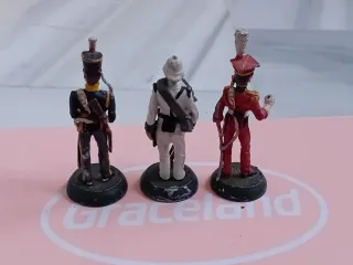 Lote 3 Figuras Plomo Almirall Palou