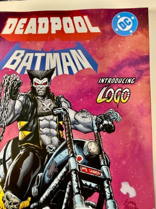 Deadpool Batman #1 Stegman 2nd Printing Marvel DC