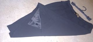 Falda Burberrys Talla 44 Negra