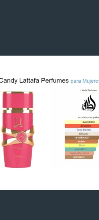 PERFUME YARA CANDY NUEVO