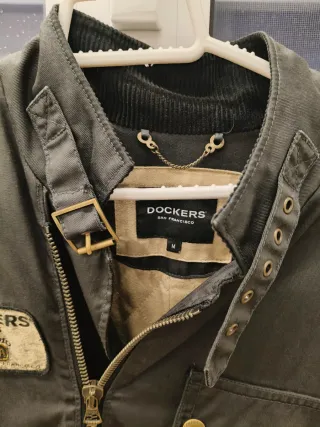 Parka Dockers Hombre Talla M Verde Oliva