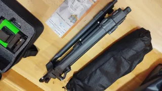 NUEVO! nivel láser luz verde 16 lineas,con trípode