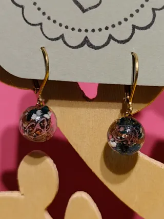 Lote pendientes Murano cristal