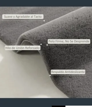 Alfombra salón pelo largo 160x230