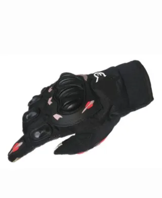 Guantes Moto Alpine Negros y Rojos