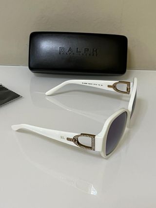 Occhiali da sole Ralph Lauren bianchi