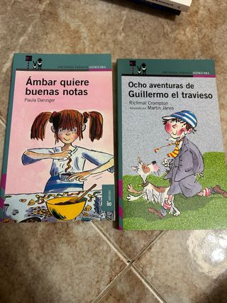 Lote 4 libros infantiles/juveniles
