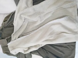 Giaccone Sisley Utility Cotone Verde Oliva