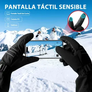 Guantes Calefactables Moto/Nieve/Esquí Nuevos