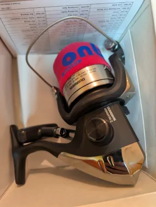 Carrete Shimano Alivio 6000FA como nuevo 2 salidas