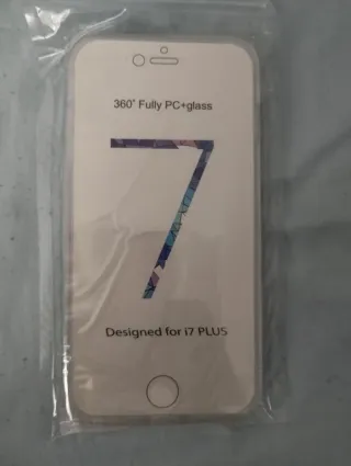 Funda 360° PC+Glass para iPhone 7 PLUS