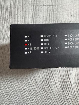 kit de faros delanteros LED para automóvil