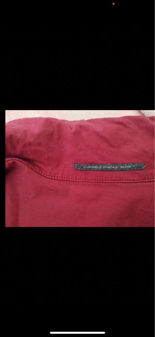 Chaqueta vaquera roja