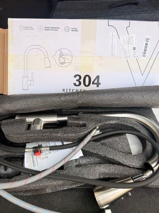 Rubinetto Cucina Monocomando Doccetta Estraibile