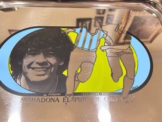 Vassoio Maradona Bagno Oro 24kt