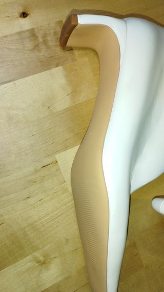 Botas de Piel Blancas Talla 41