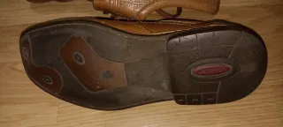 Zapatos de piel marrones talla 43