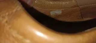 Zapatos de piel marrones talla 43