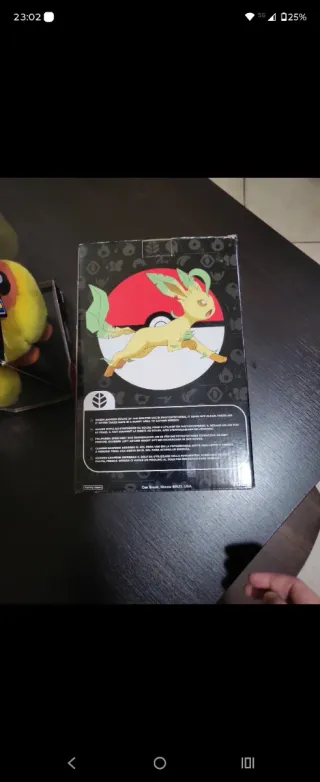 Peluche Leafeon, Phyllali, Folipurba Pokémon Tomy