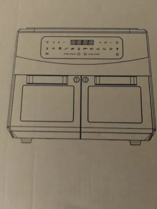 Freidora de aire 12L