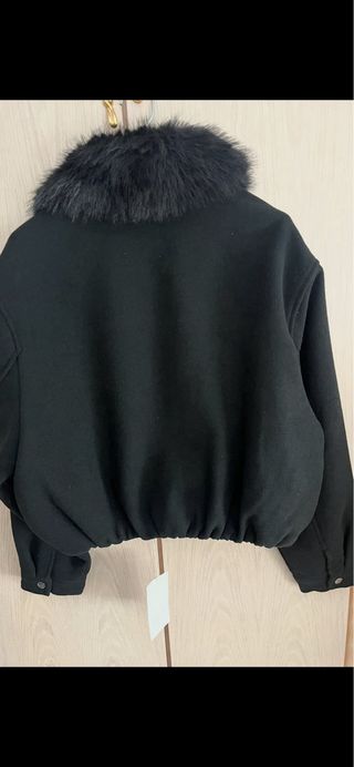 Cazadora bomber Zara efecto pelo Talla M