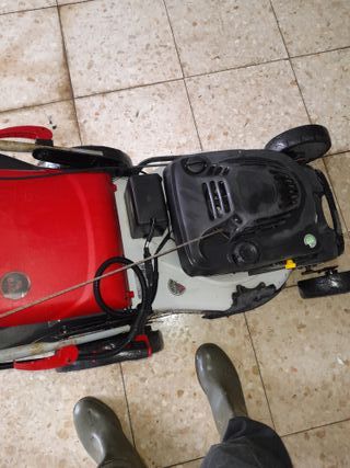 Cortacésped Honda arranque a batería y cuerda