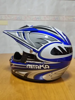 Casco Motocross Mitaka infantil talla XXS