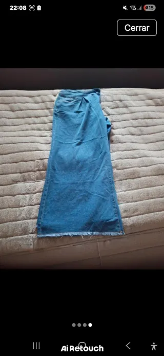 Pantalones vaqueros anchos