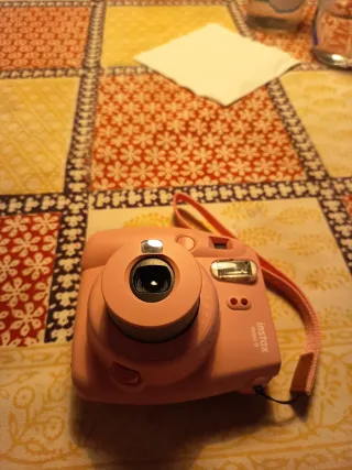 Cámara Instax Mini 9 Rosa Fujifilm