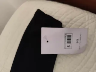 Vestido negro drapeado – Pura Vida, talla S