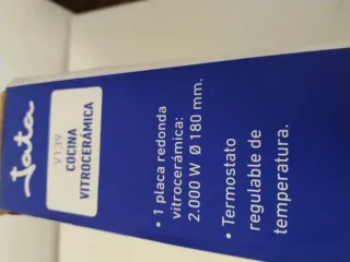 Vitrocerámica V139 portátil Jata