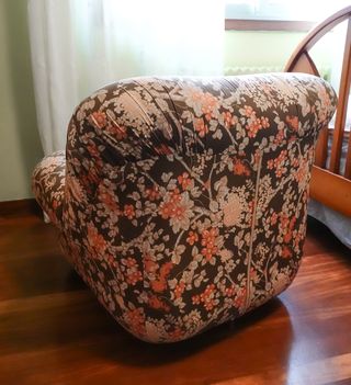Sillones con estampado floral