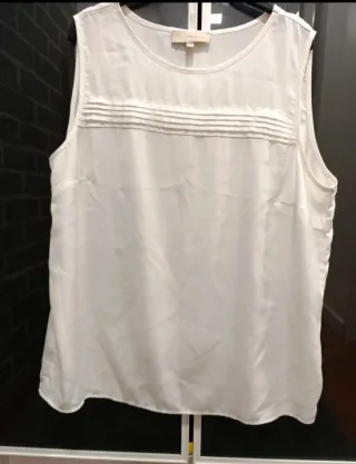 Camisa Trucco Blanca y Azul Talla XXL