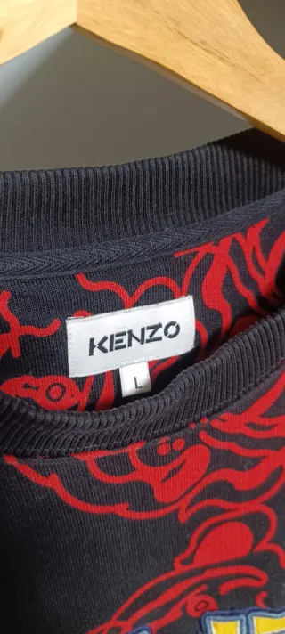 Sudadera Kenzo Año Chino Negra Roja