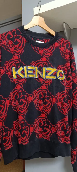 Sudadera Kenzo Año Chino Negra Roja