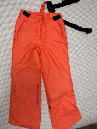 2 Pantalones Esquí Wedze Piste 500 Talla 14