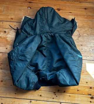 Chaqueta Bomber Puffer Verde