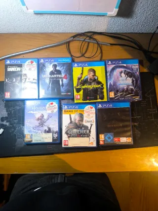 Juegos PS4 en muy buen estado!!