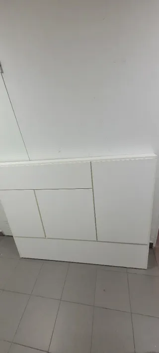 Cabecero cama 135 cm blanco