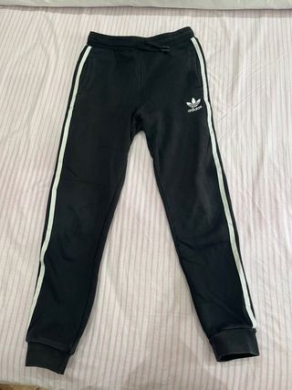 Pantalón chándal Adidas negro talla 11/12