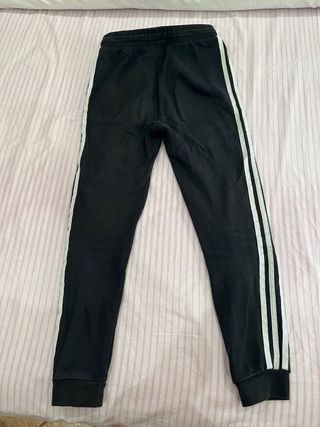 Pantalón chándal Adidas negro talla 11/12