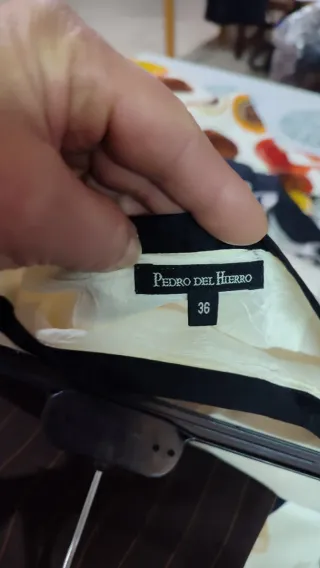 Falda Pedro Hierro Blanca Estampada