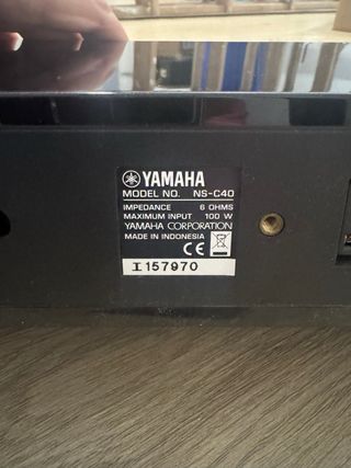Altavoces Yamaha Home Cinema 5.1 Negros