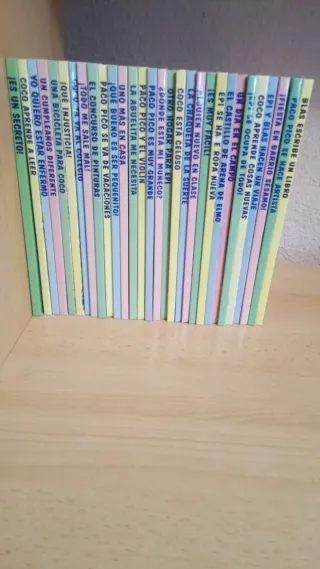 Libros barrio sésamo del 1 al 30