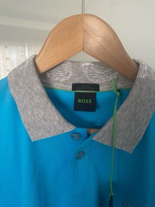 Polo Boss azul celeste