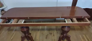 Mesa comedor abatible madera