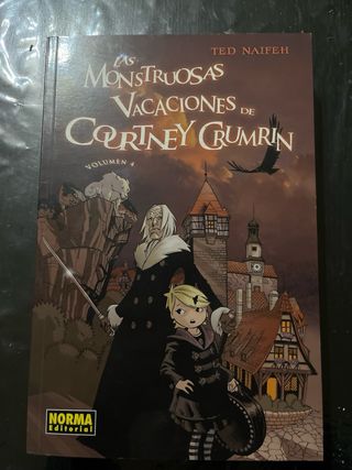 4 tomos Courtney Crumrin colección completa Norma